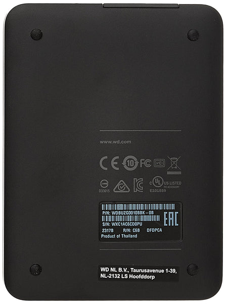 WD Elements 2TB USB 3.0 Portable Hard Disk (Black)