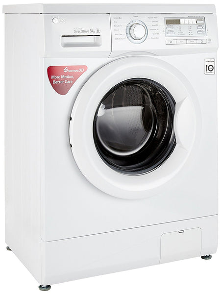 LG 6 kg Fully-Automatic Front Loading Washing Machine (FH0B8NDL22, Blue White)