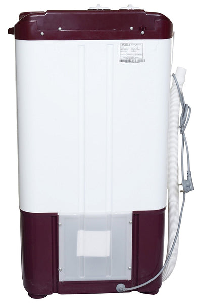 Onida WS65WLPT1LR Liliput Semi-automatic Top-loading Washing Machine (Washer Only ,6.5 Kg, Lava Red)