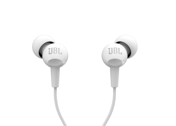 JBL C100SI In-Ear Headphones with Mic (Black)