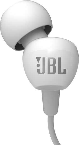 JBL C100SI In-Ear Headphones with Mic (Black)