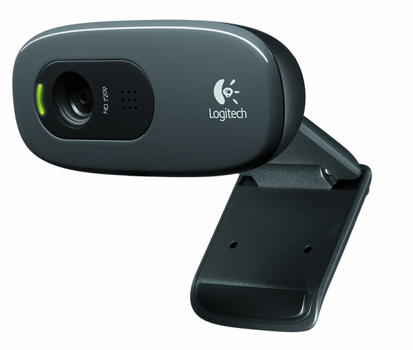 Logitech C270 HD Webcam (Black)