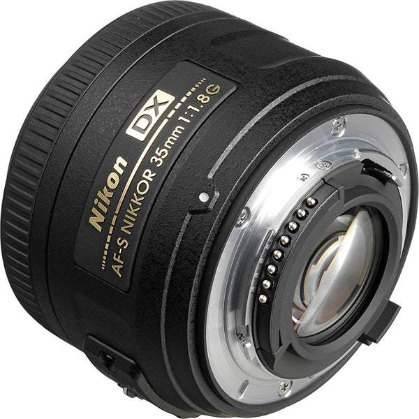 Nikon AF-S DX Nikkor 35mm f/1.8G Prime Lens for Nikon Digital SLR Camera (Black)