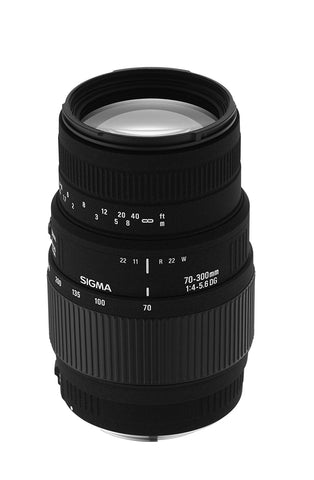 Sigma AF 70-300mm F/4-5.6 DG Macro Telephoto Zoom Lens for Sony DSLR Camera